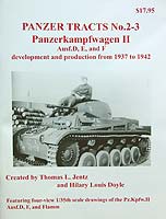 Panzerkampfwagen II Ausf.D, E & F - (Jentz, Doyle) - Panzertracts