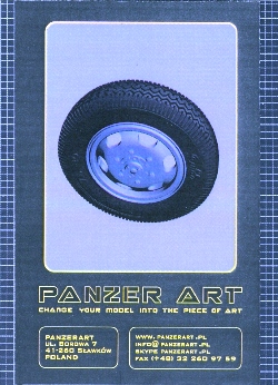 PANZER ART RE35-249 1/35 Spare wheels for Tiger I 